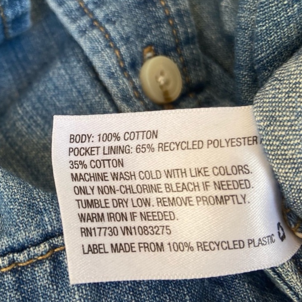 Excellent Condition Universal Thread Denim Long S… - image 6